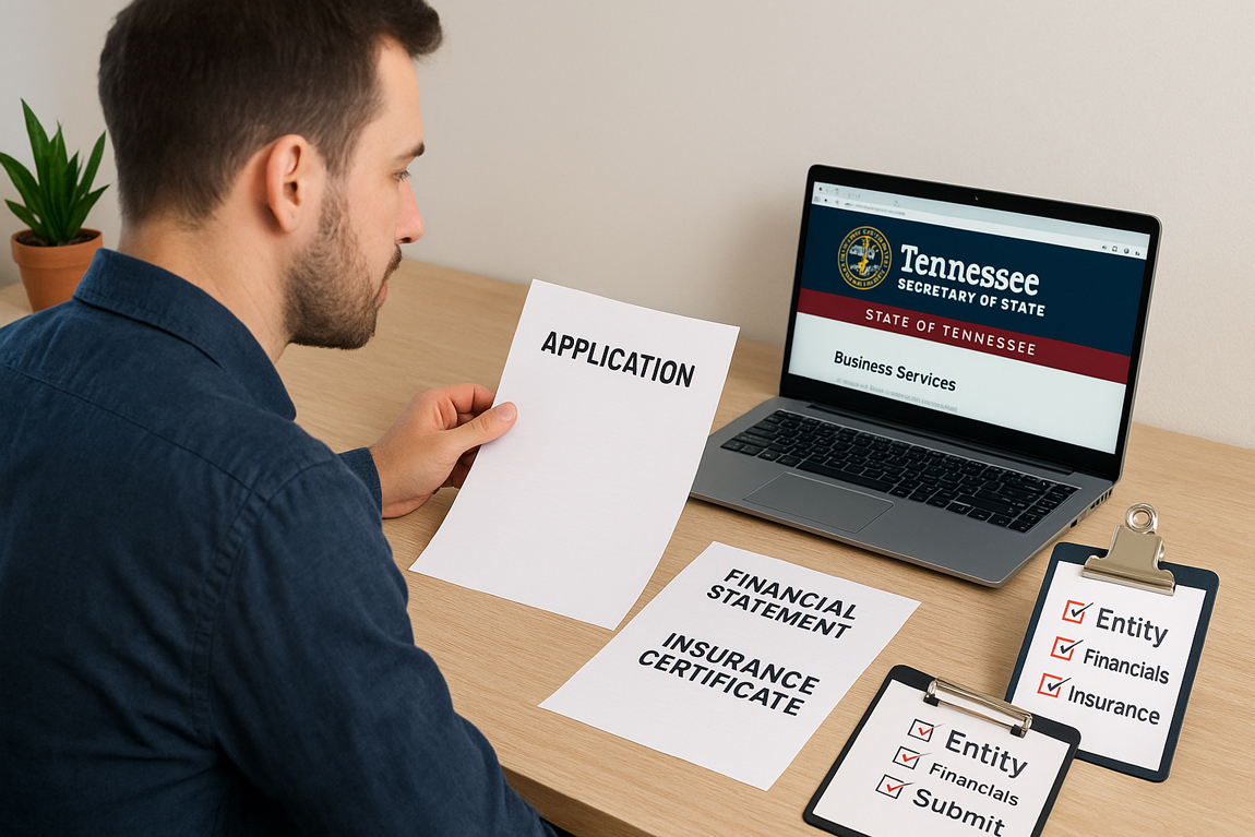 Tennessee Contractor License: Post-Exam Checklist and Startup Guide