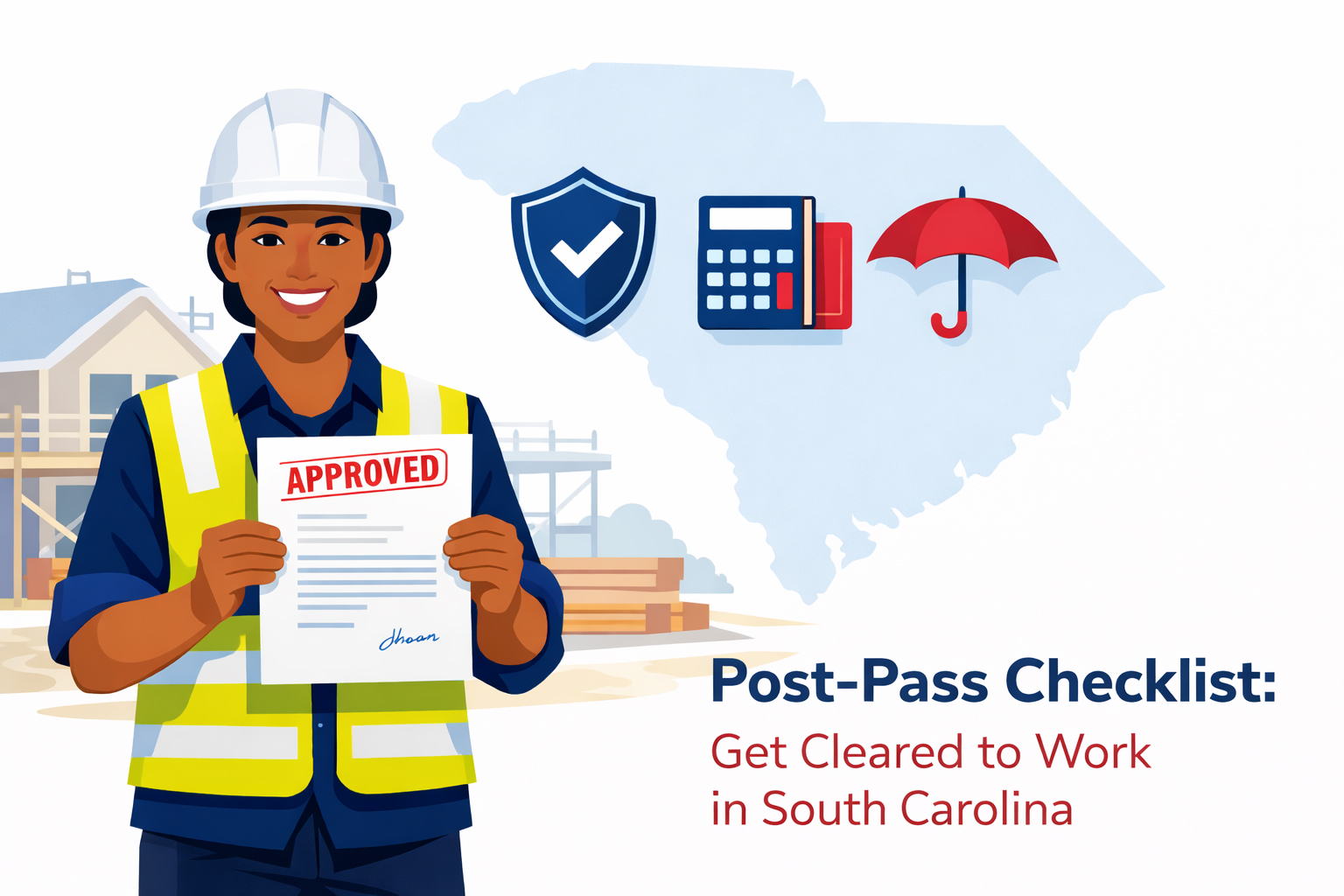 Post-Pass Checklist: Get Cleared to Work in South Carolina