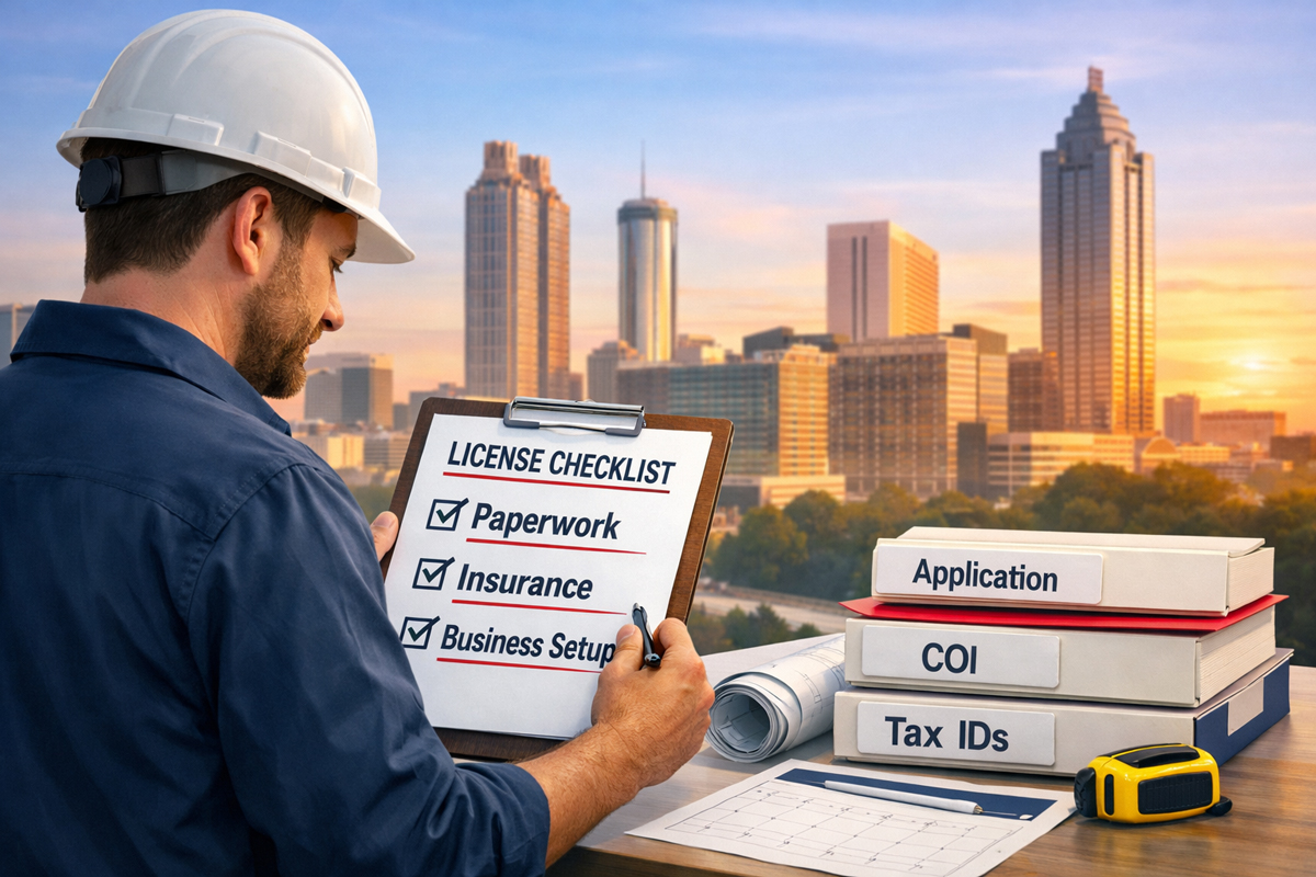 After You Pass: Atlanta Contractor License Checklist (GA)