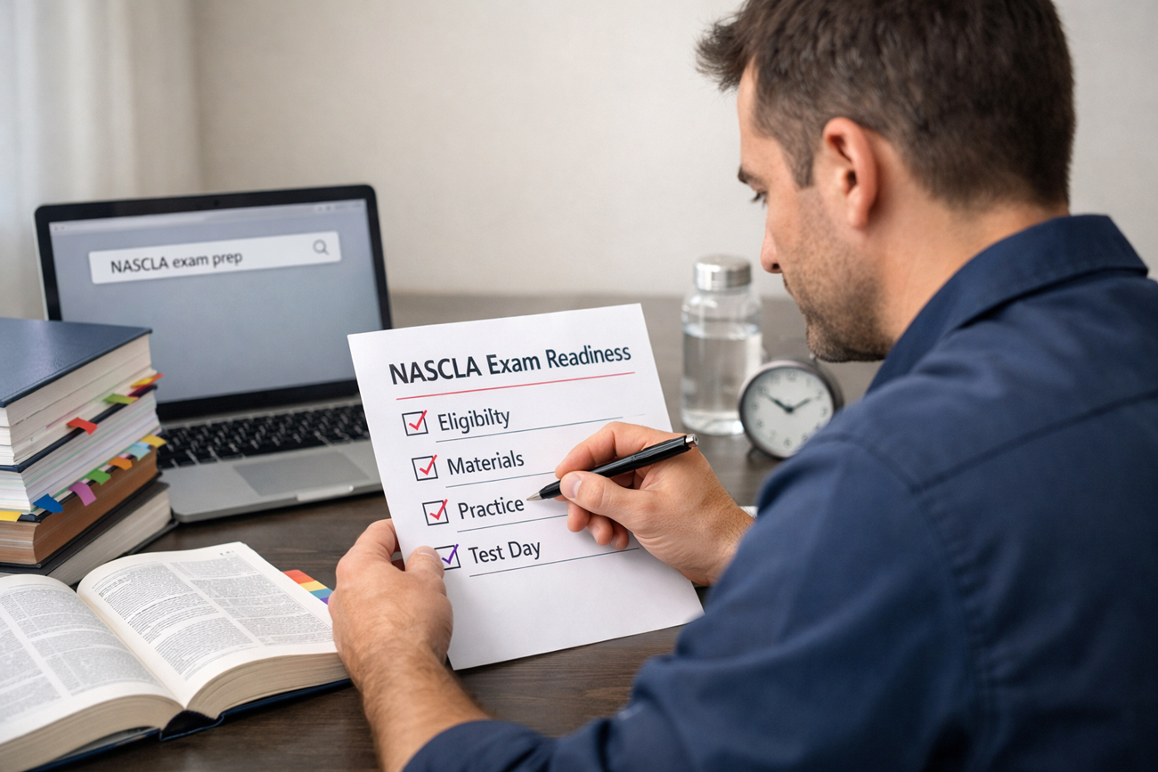 Am I Ready for the NASCLA Exam? Contractor Self-Assessment Checklist and Prep Resources