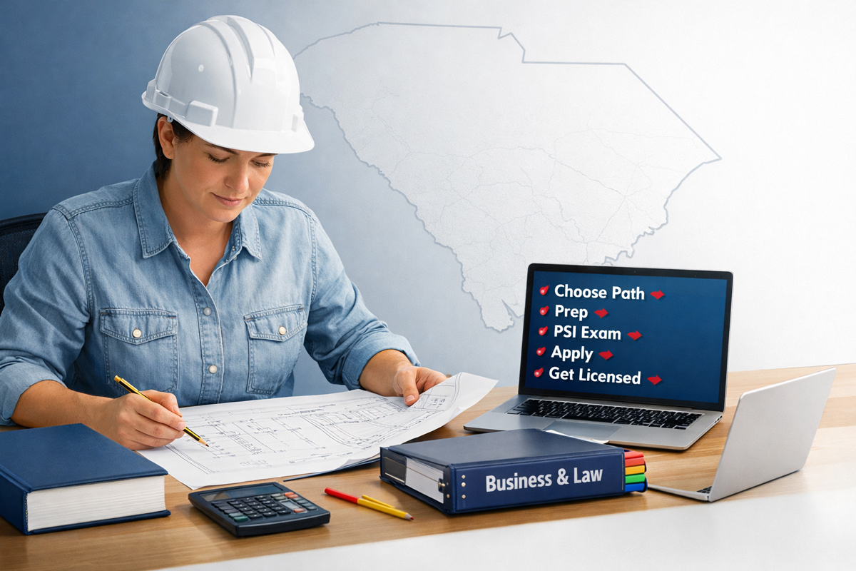 How to Get Your South Carolina Contractor License in 2026: Steps, Exams, Requirements