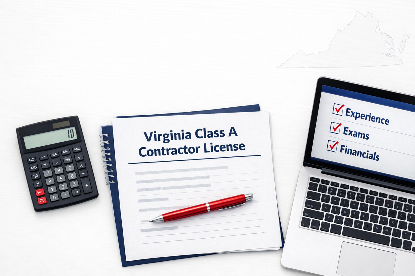 Virginia Class A Contractor License 2026: Requirements, Exams, Financials