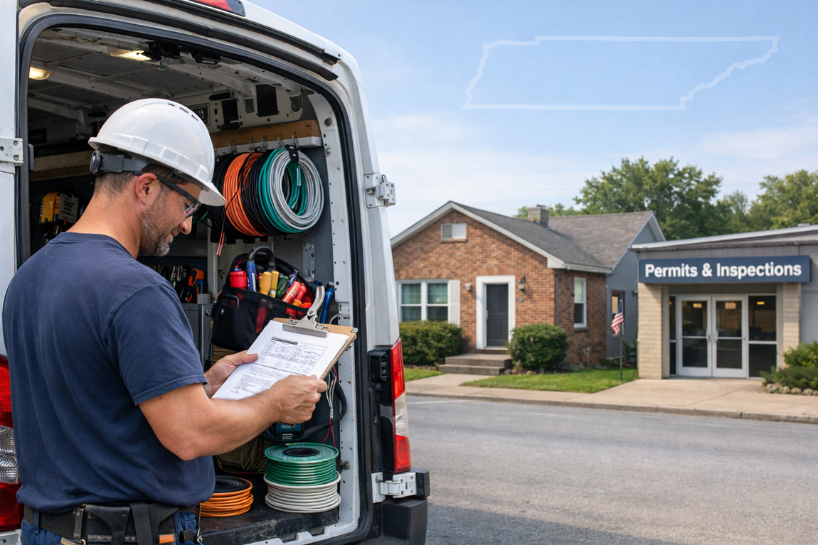 Tennessee Electrician License 2026: $25,000 Thresholds, LLE vs CE, and Exemptions