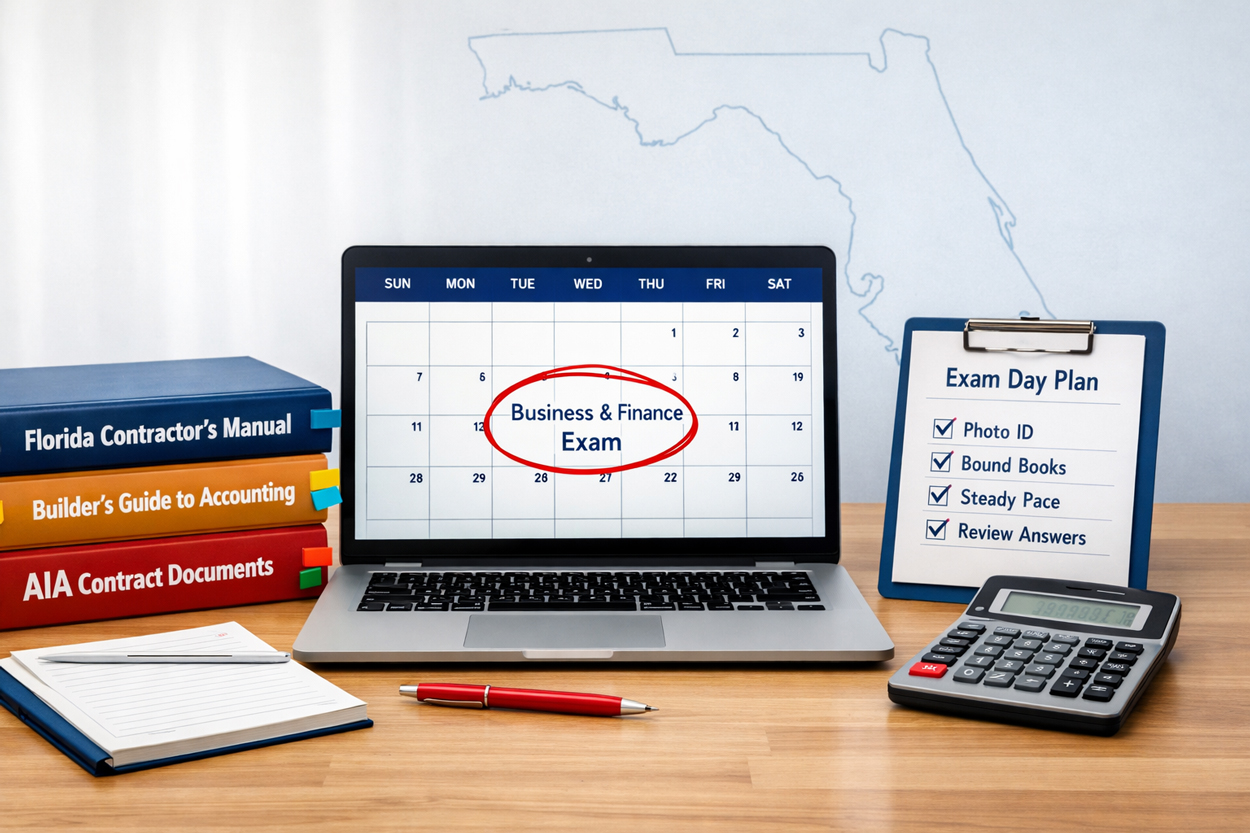 Florida Contractor Business & Finance Exam 2026: How to Pass
