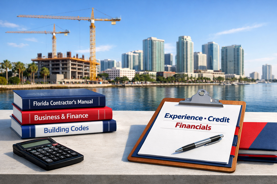 Florida Contractor License Requirements 2026: Experience, Credit, and Financials