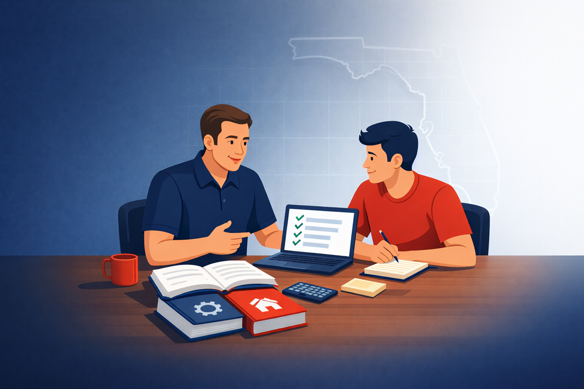 Contractor Tutoring - How One on One Coaching Helps You Pass the Exam Faster | Florida Contractor Exam Prep