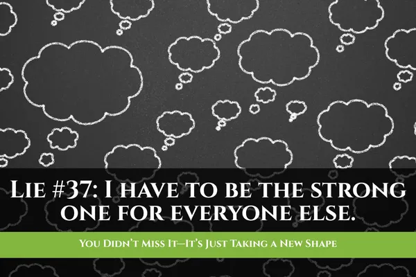 The Lie of the Strong One: When Strength Becomes a Cage