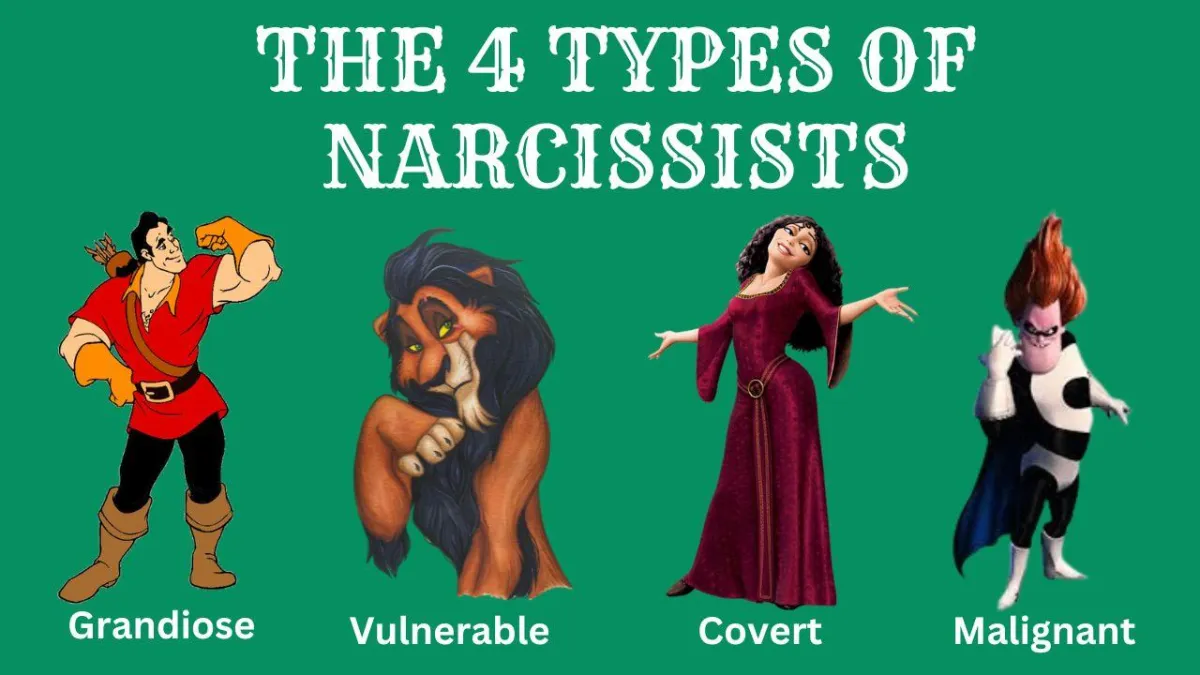 4 types of narcissists