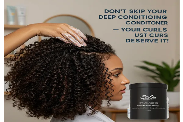 Your hair needs consistent deep conditioning to stay healthy and hydrated. Skipping this step can leave your strands dry and brittle.