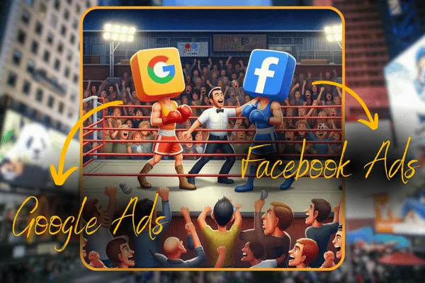 Como Escolher Entre Google Ads e Facebook Ads nos Estados Unidos