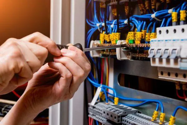 Electrician Stock Photo
