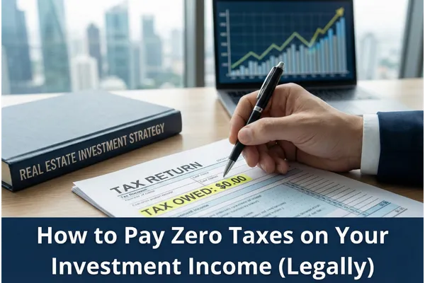 How to Pay Zero Taxes on Your Investment Income (Legally)