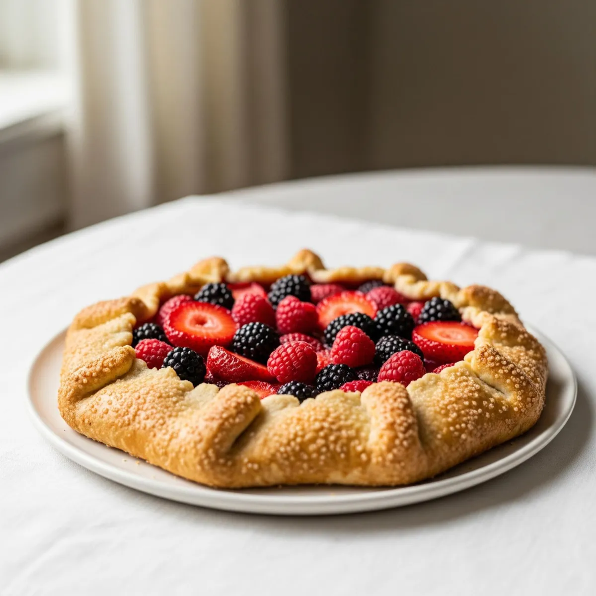 Summer Berry Galette: Easy Recipe for Peak Season Flavor with Cutco