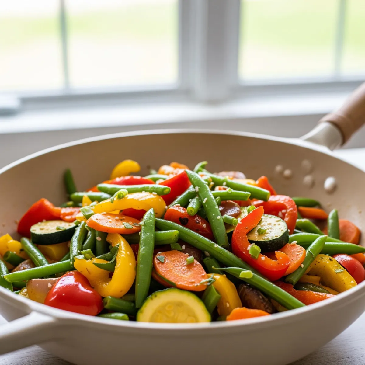 Speedy Summer Veggie Stir-Fry