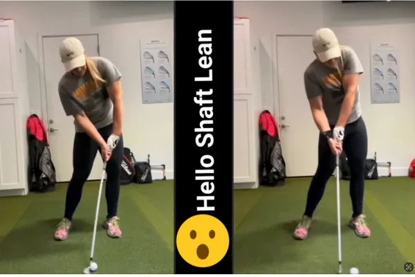 Shaft Lean Before and After