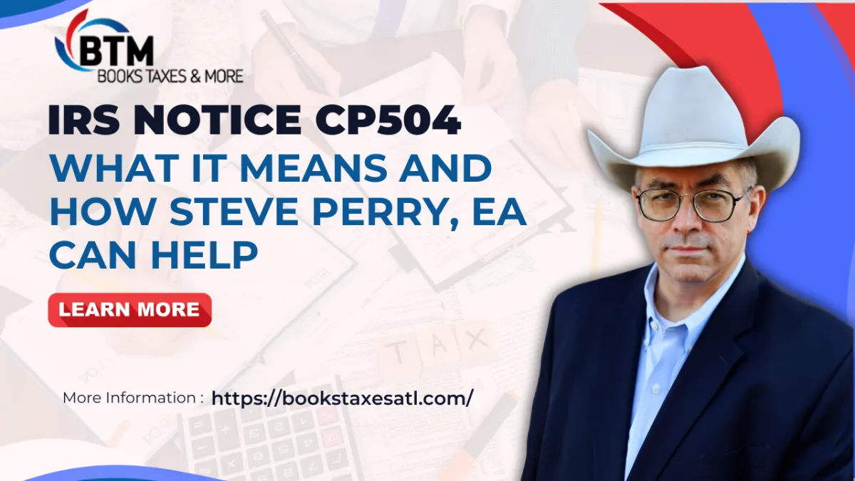 IRS CP504: The Final Warning Before the IRS Strikes