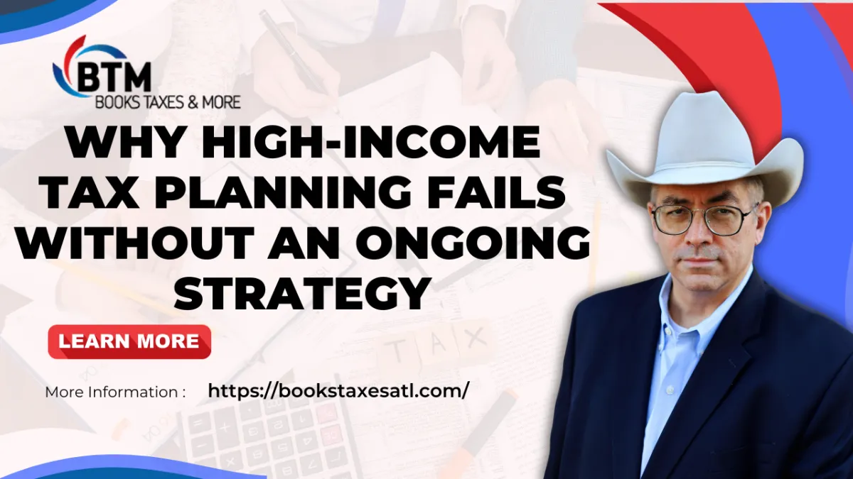Why High-Income Tax Planning Fails Without Strategy