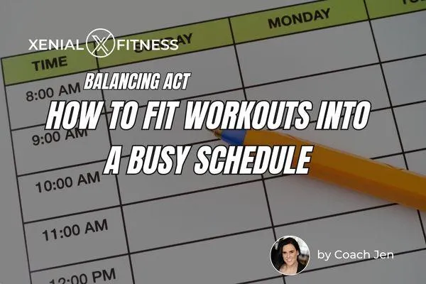 How to Fit Workouts into a Busy Schedule