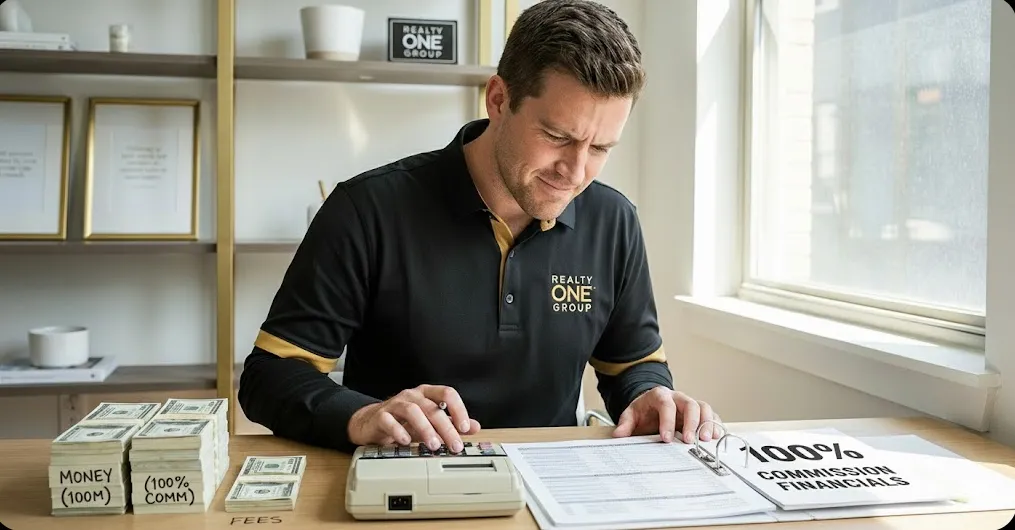What 100% Commission REALLY Means: The True Cost Calculator Every Agent Needs Before Switching Brokerages