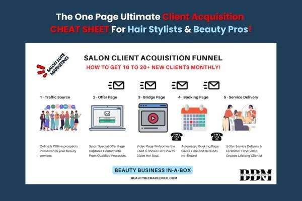 HOW HAIRSTYLISTS BARBERS & ESTHETICIANS GET 10 TO 20+ NEW CLIENTS EVERY MONTH 