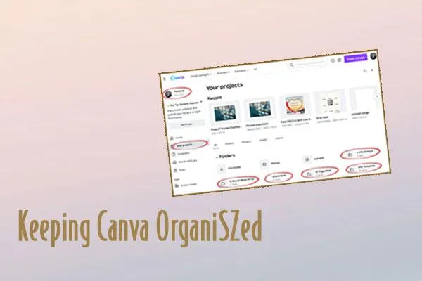 Keeping Canva Organized