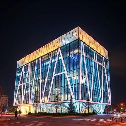 Egy modern és futurisztikus légkondicionáló telepítési terület Szolnok városában, ahol a légkondicionáló egységek geometrikus formákból állnak, élénk OpArt mintázatokkal díszítve. A háttérben egy nyugodt, nyílt városi tér látható modern, szimmetrikus épületekkel, élénk sárga, kék és fekete színekkel. A felvétel központjában stilizált, geometrikus légkondicionáló egységek lebegnek, részben elmosódott, absztrakt felhőtlen égbolt mögött. A kép dinamizmust és optikai ingereket kelt az OpArt stílusú vibráló színek, minták és vonalak révén, amelyek csalóka mozgásérzetet adnak. Apró, csillogó, tükröződő felületek láthatók a légkondicionálók felületén, valamint a sima, fényes padló és tér elemek felerősítik a vizuális dinamizmust. A kompozíció játékos, mégis professzionális hangulatot sugároz, tökéletes figyelemfelkeltő kép lehet egy blog címlapján, amely a légkondicionálási költségekről és lehetőségekről szól, vizuálisan rabul ejtve a nézőt az OpArt színkavalkádjával és a modern technológia kiemelésével.