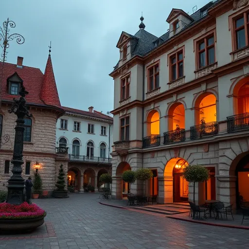Egy sötét, gothikus stílusú városi borítókép Debrecenben, mely a "Fűtési és klíma javítás Debrecen" témát ábrázolja. A központban egy régi, elegáns, viktoriánus épület látható, amelyet szikrázó sziklaként formáltak, részletei mint vakolatdíszek, barokk ablakkeretek és csipkés kőráncok sötétek, mégis lenyűgözőek. A bal oldalon egy régi kandeláberszerű lámpa meleg, narancsos fényt bocsát ki, kiemelve az épület árnyékait és misztikus hangulatot teremtve. A háttérben egy ködös, elhagyatott debreceni utca húzódik, vastagon borítva felhős ég alatti, ködfüggönyre emlékeztető tájjal. Az égen csillagfény szűrődik át sötét felhőkön, míg a távolban városi felhőkarcolók árnyai lágyan széttörnek az éjjeli homályban. A kép a nyugalom és titokzatosság érzését kelti, ötvözve a városi rejtélyeket és modern fűtés- és klímatechnológiát a gothic színpalettán: mély feketéken, sötét szürkéken, vérvörös csillogásokon és hideg acélkékséken. Rajta található egy viktoriánus hangulatú szerszámkészlet, amely modern eszközökkel vegyül, megtartva a sötét, misztikus és professzionális atmoszférát, egyedi stílusban, tökéletesen ötvözve a gothikus hangulatot és a korszerű technológiát a városi fűtés- és klímarehabilitációhoz Debrecenben.