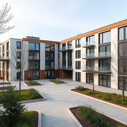 Modern városnéző blog borítókép Nyíregyháza városának ikonikus épületeivel és közösségi tereivel, Bauhaus stílusban kialakítva. A kép geometrikus, letisztult formákkal és szögletes épületekkel ábrázolja a városi környezetet, melyben a hideg kék, meleg narancs és semleges szürke színek váltakoznak. A háttérben minimalista stilizált felhőkarcolókat és parkokat láthatunk, melyeket sárga fények világítanak meg, utalva a folyamatos, megbízható sürgősségi fűtési és klímatechnikai szolgáltatásokra. A kép egyik sarkában stilizált, geometrikus rendszerű fűtési vagy klíma berendezés jelenik meg, melyet energiát sugárzó csíkok vesznek körül, hangsúlyozva a hatékonyságot és gyors működést. Az összhatás professzionális, megbízható és innovatív, miközben játékos és szellemes elemekkel gazdagított, erősítve a helyi identitás érzését. A kompozíció szimmetrikus, minimalista kialakítása harmonikus színhasználattal, közérthető módon mutatja be a városi légkondicionálás és fűtésszolgáltatásokat.
