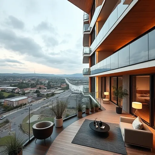 A modern, letisztult debreceni városi tájkép közepén egy elegáns ipari fűtési és klíma rendszer látható, amely szerves módon olvad bele a város épületeibe. A rendszer csövei, napvédő alegységei harmonikusan kapcsolódnak a környezethez, minimizing a vizuális zajt. A képen látható részletek között finoman felismerhetők szellőzőnyílások, csendesen működő ventilátorok és hőcserélő egységek, minimalista stílusban, hideg kék, szürke és fehér árnyalatokban ábrázolva, melyek a professzionális és nyugodt hangulatot erősítik. A kép természetes fényben fürdik, lágyan kiemelve a technológiai szerkezetek precíz, geometrikus vonalait, miközben a háttérben a Debreceni városi horizont és ikonikus épületei enyhén elmosódottak, hangsúlyozva a technológia beágyazottságát a városi életbe. A tiszta égbolt és a város panorámája romantikus kontextust ad az innovatív, környezetbarát fűtési és klíma megoldásoknak, melyek a fenntarthatóságot és a modern technológia tisztaságát hangsúlyozzák.