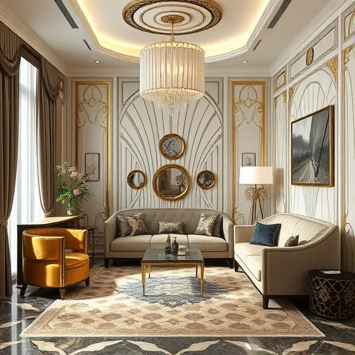 ArtDeco stílusú blog borítókép, amely egy geometrikus, stilizált kazán és légkondicionáló egységet ábrázol modern és vintage hangulatban. A központi elemek arany és mélykék színekben ragyognak, hangsúlyozva a luxust és megbízhatóságot. A háttérben grandiózus, szimmetrikus ablakokon keresztül áradó lágy fény világít meg egy tágas, nyugodt szobát, ahol finom mintázatú geometrikus falburkolatok és díszes padlóburkolatok találhatók, utalva Nyíregyháza jellegzetes építészeti stílusára. A kép formai kidolgozása az art deco sajátosságait tükrözi, aranyozott díszekkel, merész vonalakkal és egy stilizált nap vagy higanyoszlop motívummal, szimbolizálva a meleg és hideg egyensúlyát. A kompozíció nyugodt, professzionális hangulatú, inspiráló, a precíz és megbízható fűtés és klíma karbantartás szellemiségét sugározva. Apró, geometrikus díszítések és mintázatok gazdagítják a látványt, többlet karaktert adva. A színpaletta harmonikus mélykékekkel, aranyokkal, ezüstös árnyalatokkal és enyhe krémszínekkel idézi az art deco luxusát és precizitását. A kép összhatása modern és időtlen eleganciát sugároz, tökéletesen illeszkedve a professzionális, megbízható fűtés és klíma karbantartás szolgáltatásokat nyújtó vállalkozások nyíregyházi jelenlétéhez.
