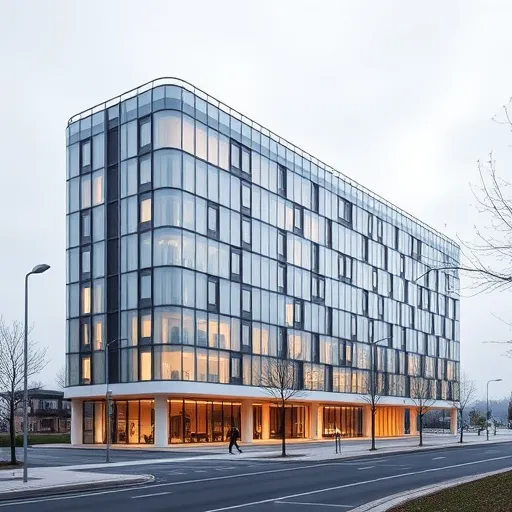 Egy letisztult, minimalista borítókép a "Megfizethető fűtési és klíma szolgáltatások Debrecen" témájához. A kép közepén egy modern, szögletes házikó szerepel tiszta, nyugodt téli napban, hóval borított tetővel. A ház alatt egy geometrikus, kifinomult fűtés- és klímaberendezés ikon látható, finoman illeszkedve a háztetőhöz, utalva a korszerű energiatakarékos megoldásokra. A háttérben egy városi tájkép látható, ahol néhány stilizált, zöld színű fa és fűszál kontrasztot teremt a hófehér és szürke árnyalatokkal. A kép minimalista stílusban készült, tiszta vonalakkal és enyhe árnyékokkal, dominálnak a hideg kék, fehér és halvány szürke színek, amelyek professzionális és megbízható hangulatot keltenek. Külön figyelemre méltó a faágak között elrejtett, gyémánt alakú, apró meleg fényt kibocsátó napelem, utalva a megújuló energiaforrásokra. A kép a minimalizmus eleganciáját viseli, játékosság nélkül, tiszta vonalakkal és vizuális egyszerűséggel, így egy professzionális, könnyen értelmezhető vizuális alkotás Debrecen fűtési és klíma szolgáltatásainak bemutatására.