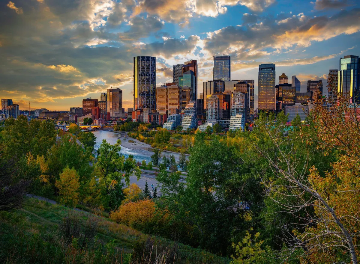 Tall buildings in Calgary