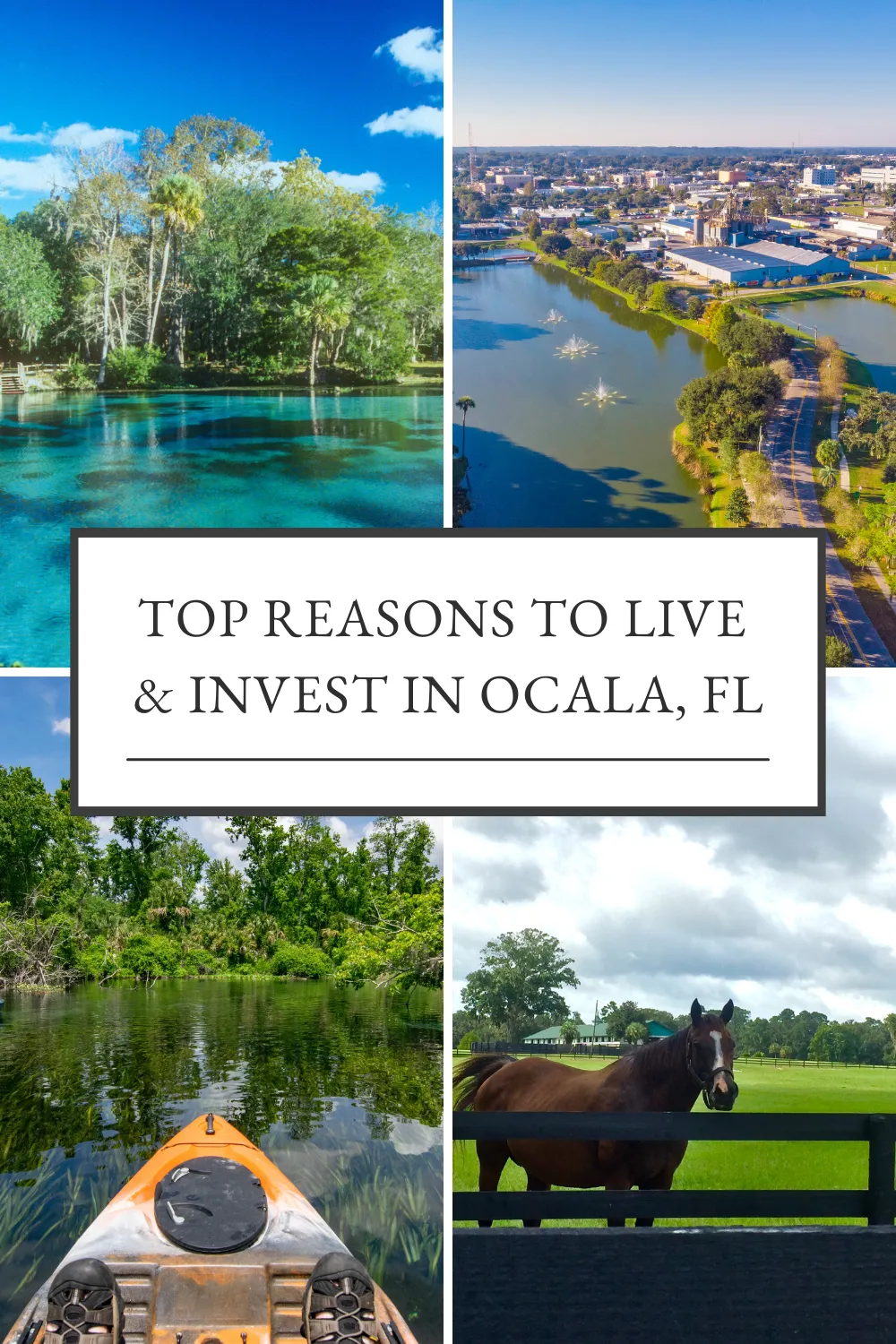 Top 8 Reasons to Live and Invest in Ocala, Florida