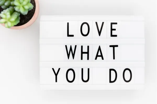 Do What You Love. Love What You Do