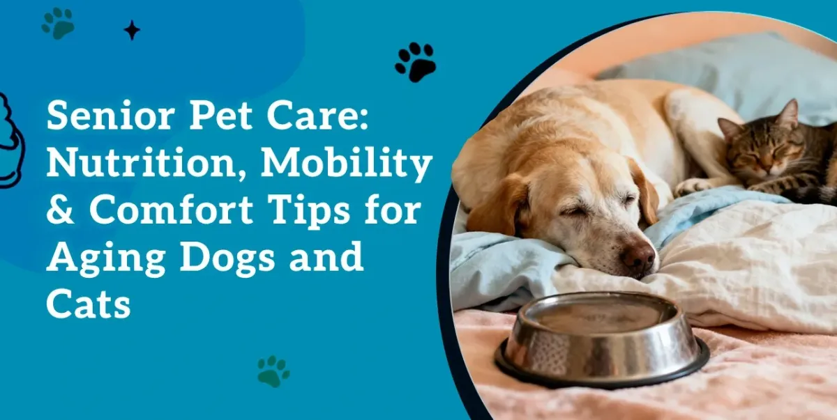 Aging Dogs & Cats: Senior Pet Nutrition, Mobility Tips & Wellness Care in Lodi, CA