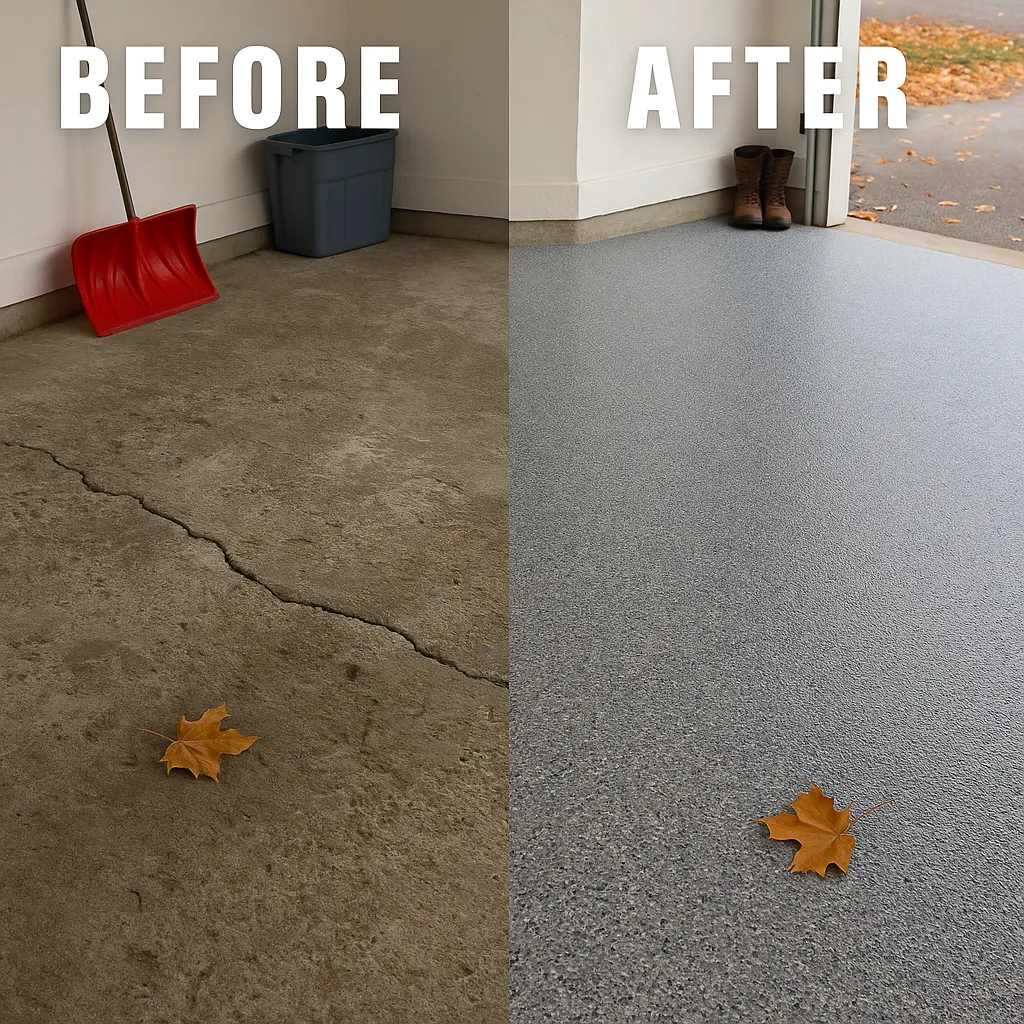 Winter-Proof Your Garage: Why Fall Is the Best Time to Coat Your Floor in Rochester