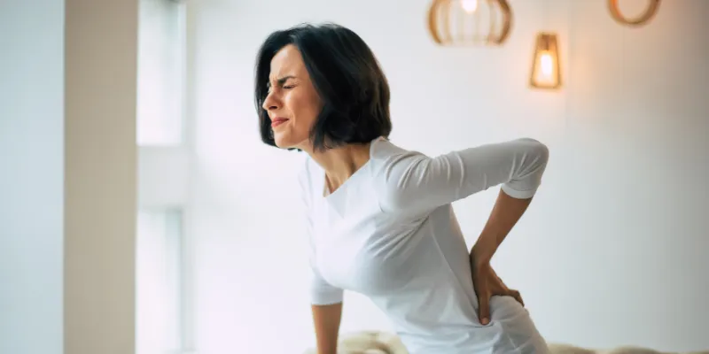 Healing from back. pain