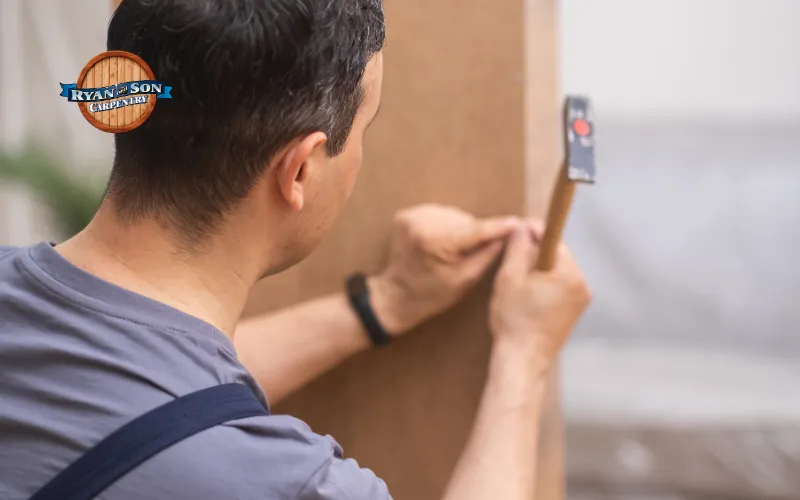 Custom Made Corner Cabinet in Newmarket New Hampshire That Actually Uses the Space You Paid For