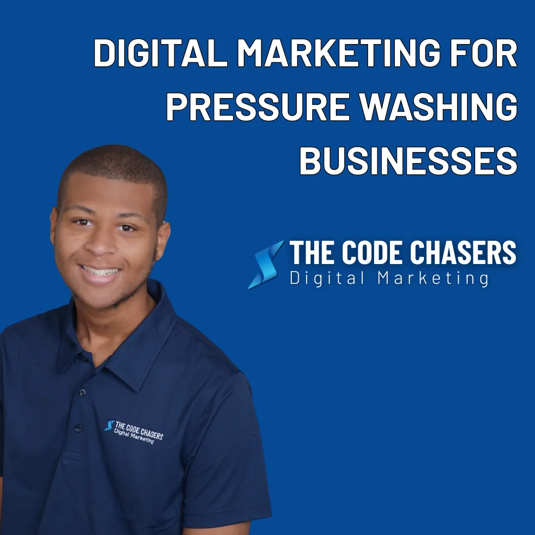 Digital marketing expert at The Code Chasers helping pressure washing businesses grow with SEO and ads