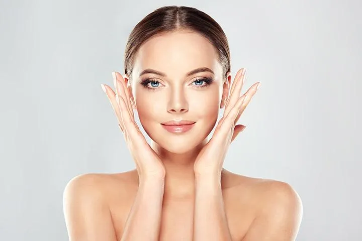 Woman with Rejuvenates Skin