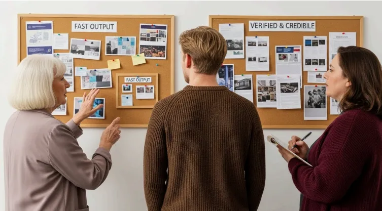 The "Trust Tax" and the Battle Against AI Slop