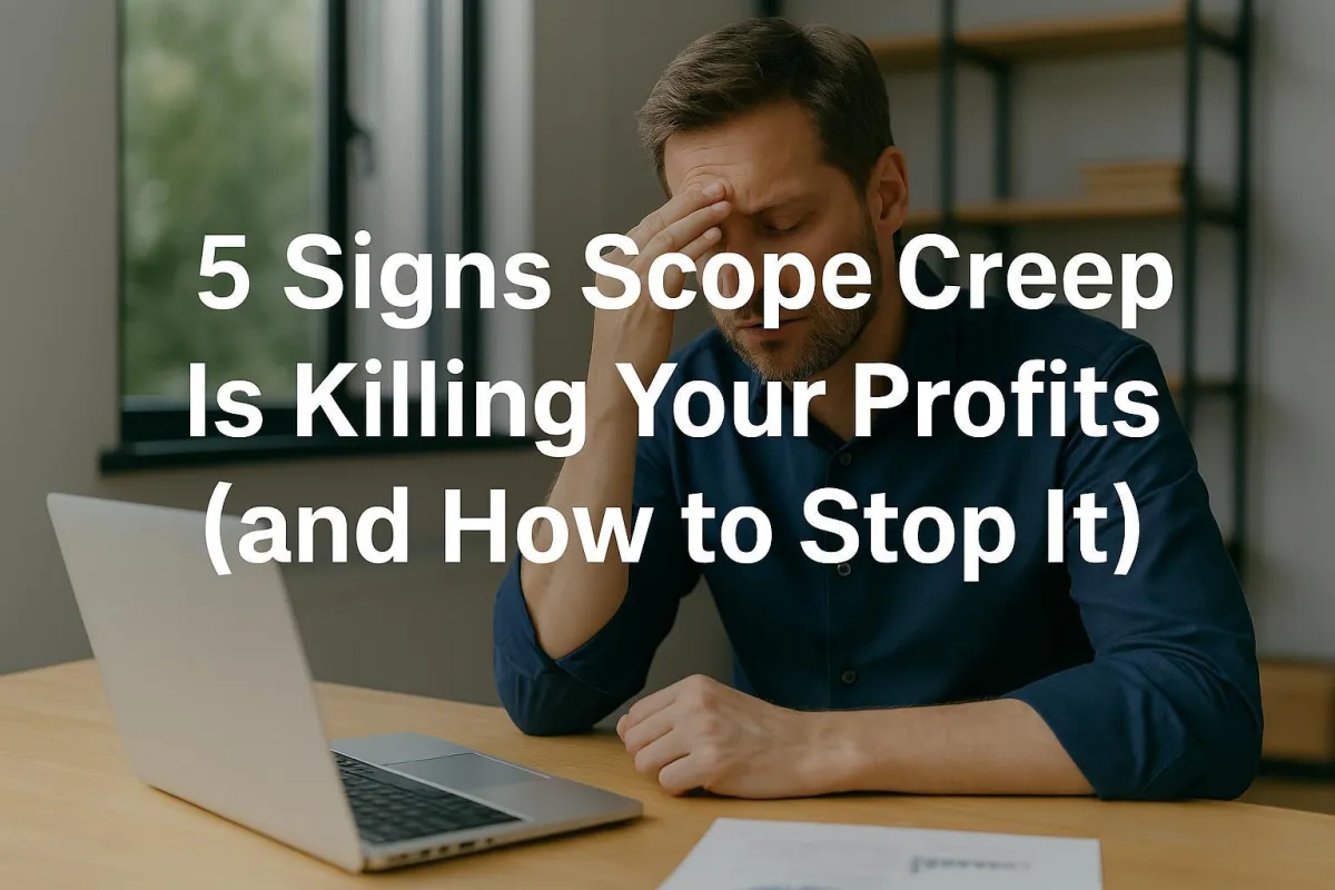 "5 Signs Scope Creep is Killing Your Profits"