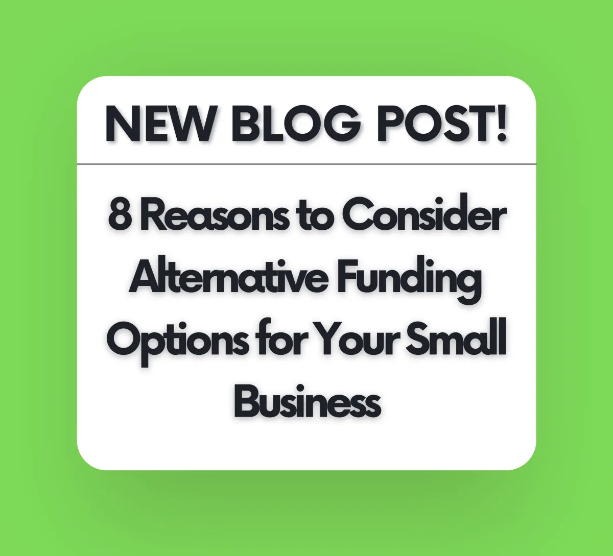 Blog Graphic: 8 Reasons