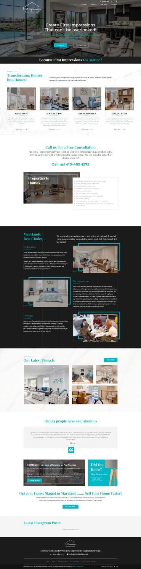 Business website analytics dashboard tracking performance