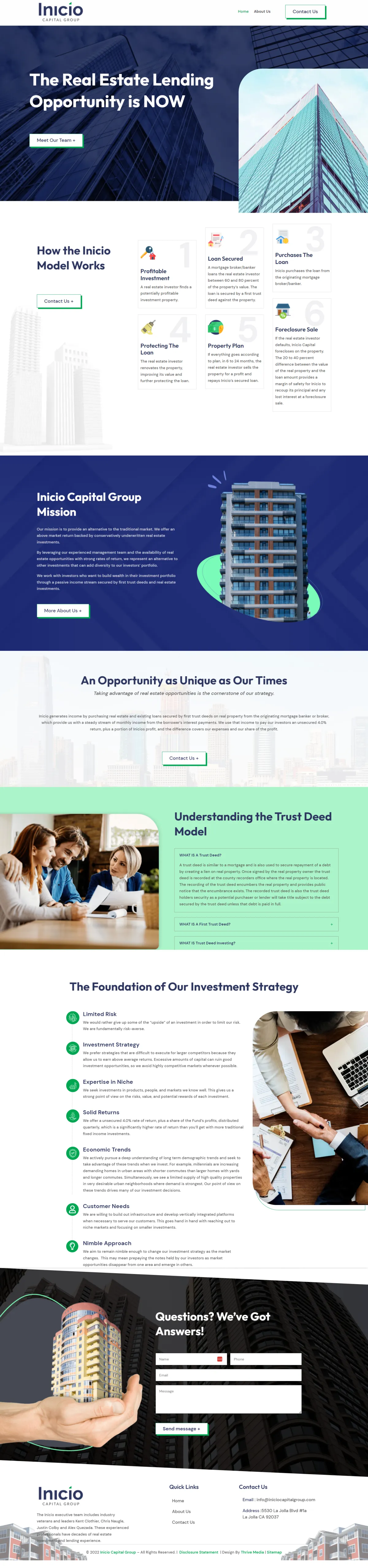 SEO-optimized business website for local Thousand Oaks companies