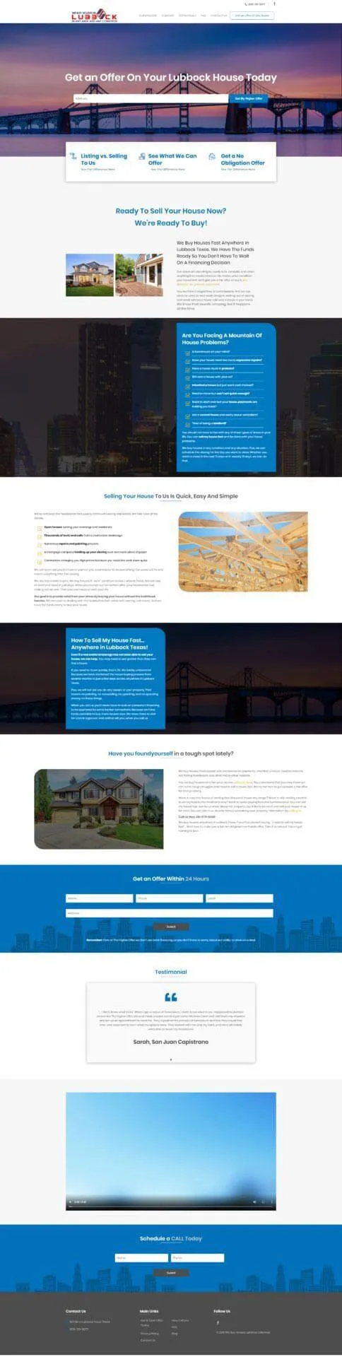 Luxury real estate website portfolio featuring high-end homes