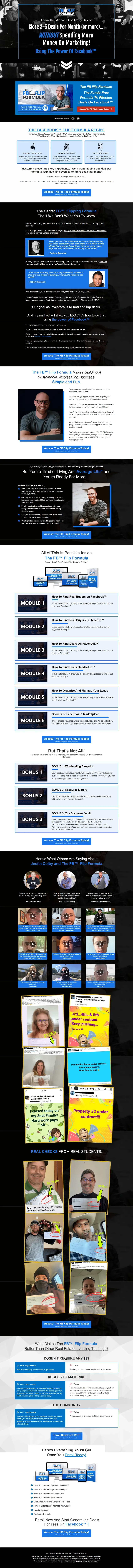 High-conversion funnel website portfolio example