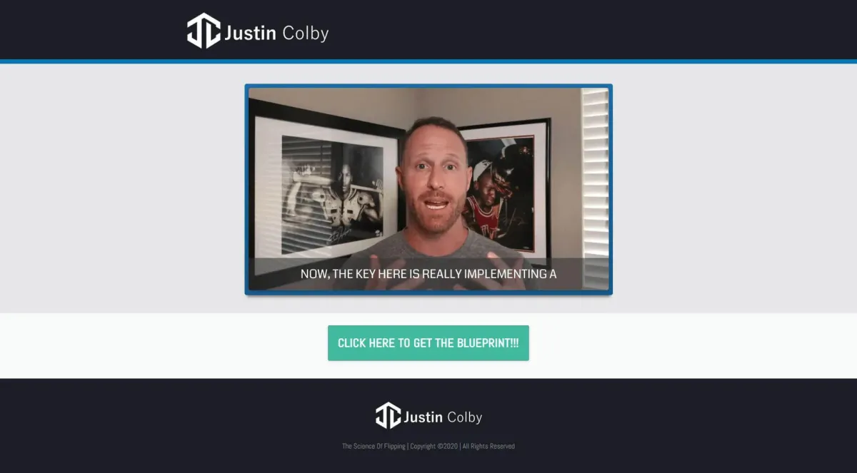Sales funnel portfolio featuring optimized call-to-action designs