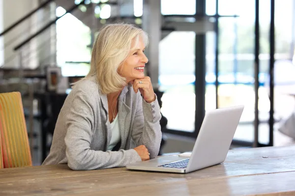 Woman at work