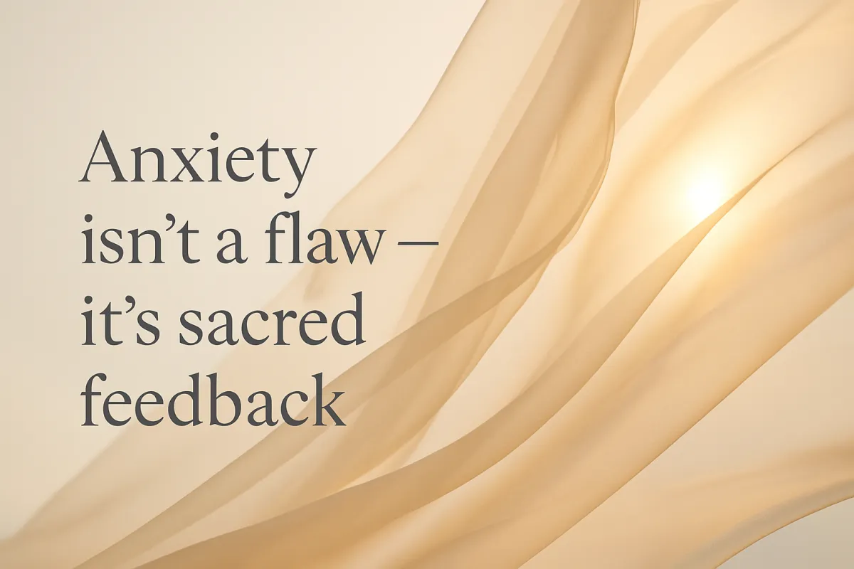 Reframing Anxiety: A Spiritual & Somatic Guide for Sensitive Women